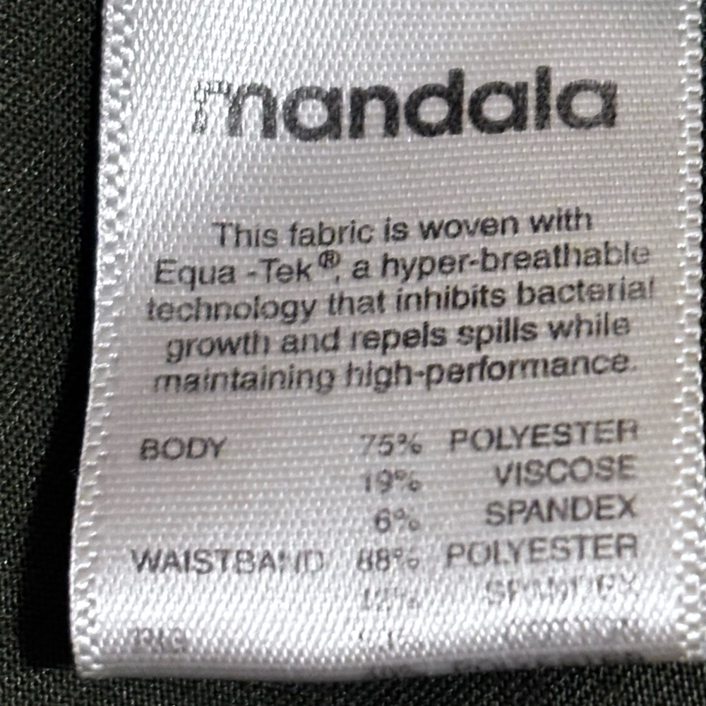 Manadala Scrubs High Waisted Joggers Olive Green Size X-Large - Picture 15 of 16